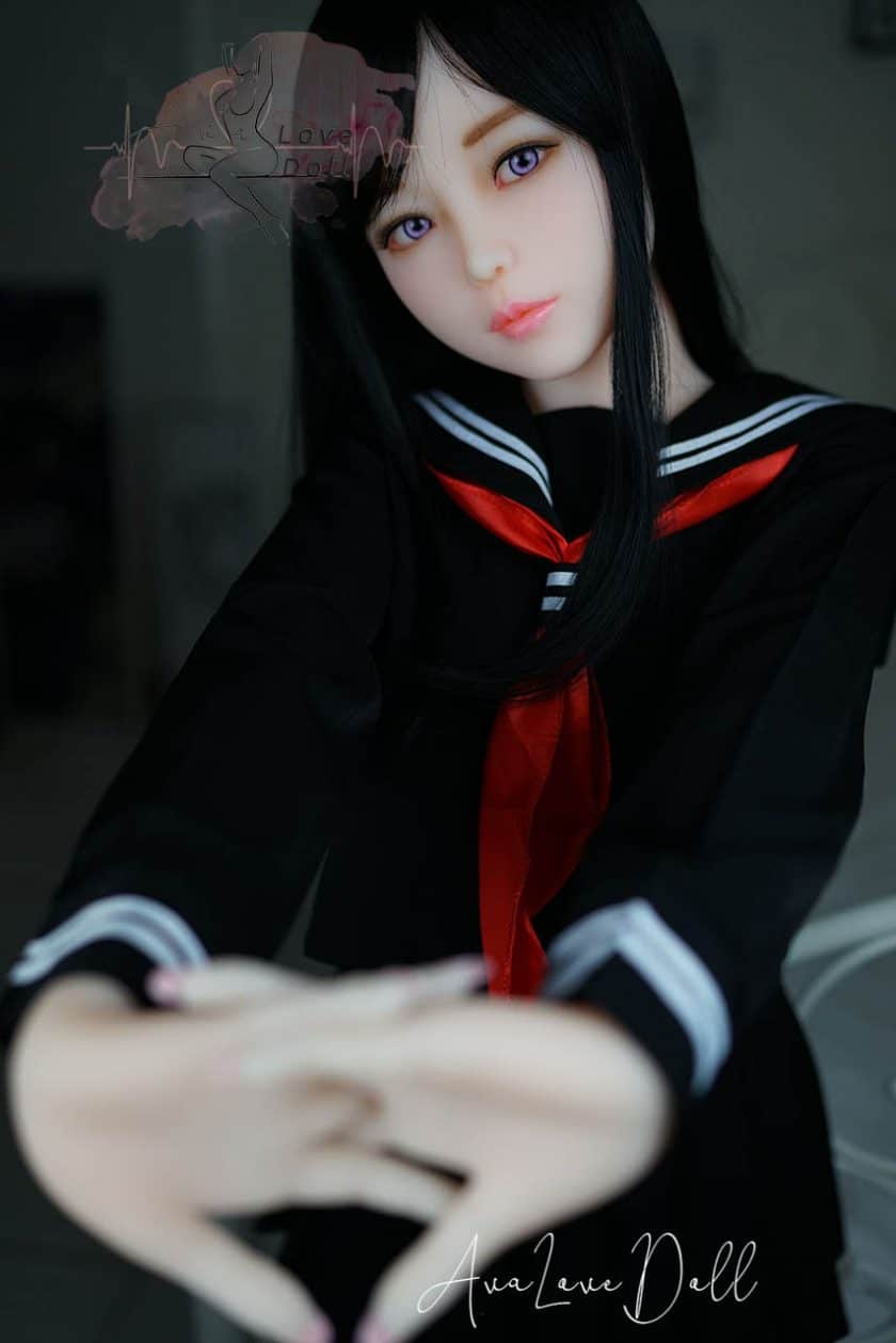 Akira Piper Doll Debout Schoolgirl Doigts Mains