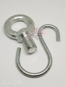 Kit M16 Male Hook for Head or Body