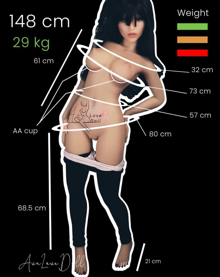 Measurments-Zelex-Silicon-Doll-148-cm-AA-cup