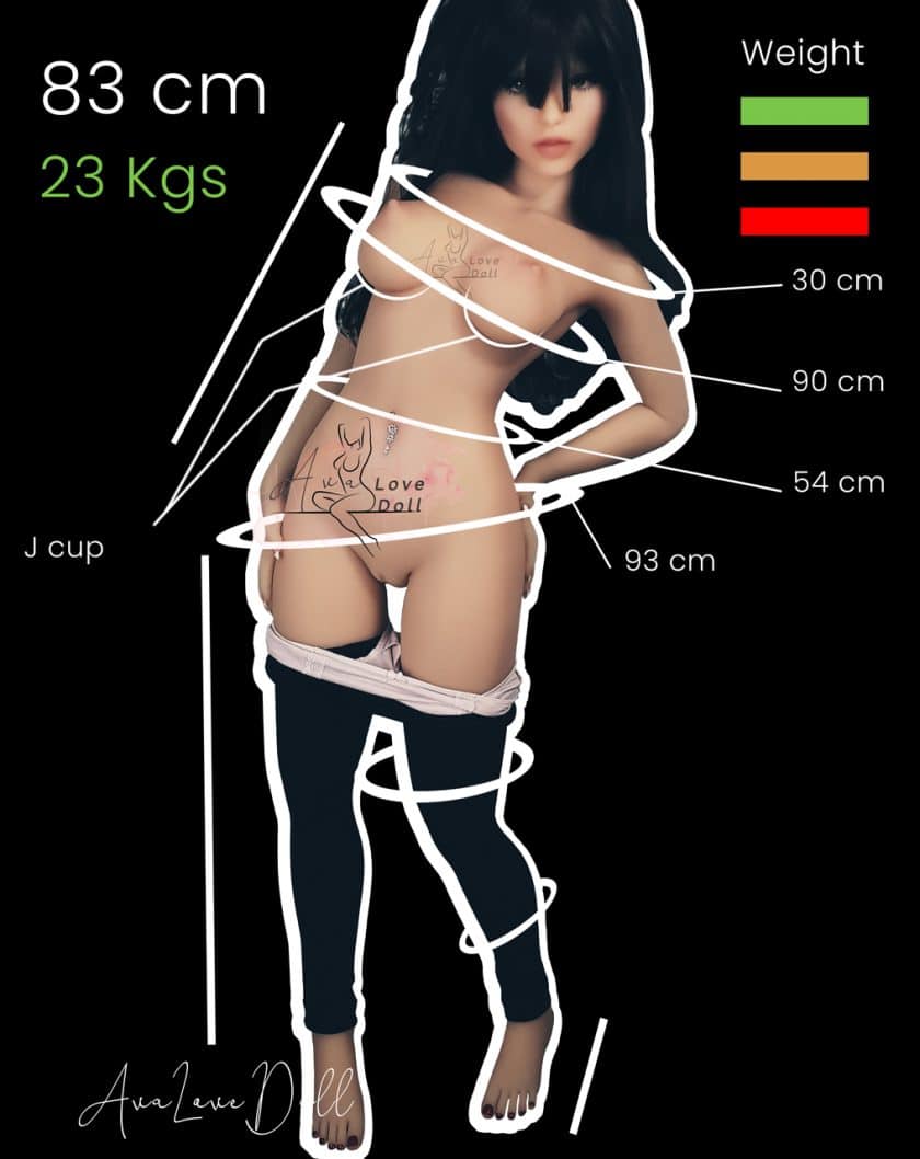 Measurments-Piper-Doll-Risako-torso-83-cm