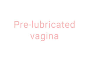 pre-lubricated vagina