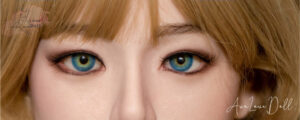 Light blue eyes