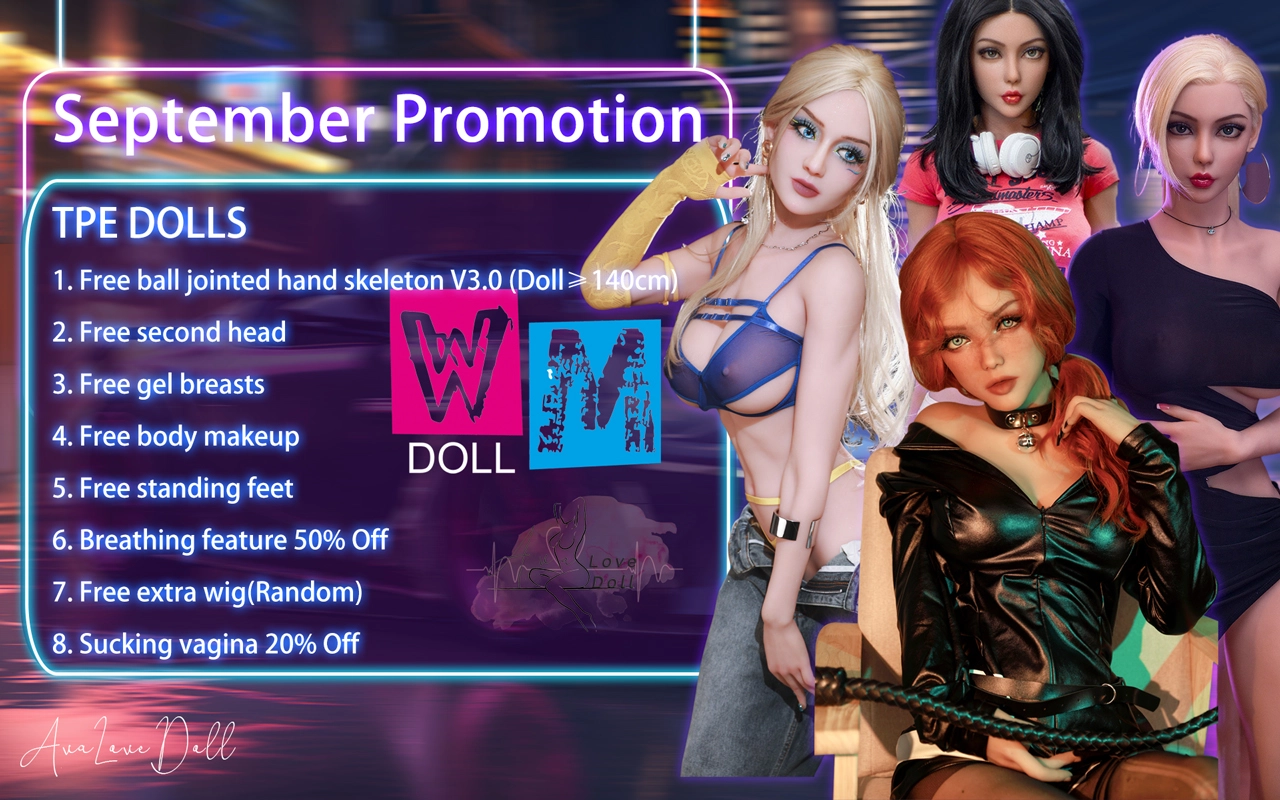 TPE Sexdoll WM Doll Promotion September 2023