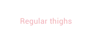 Regular thighs (comparative video)